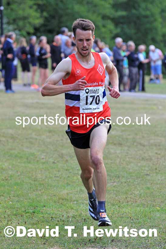 Mens 2022 Sunderland 5k Road Races, Silksworth, Sunderland, Thursday, july 21st, Photo: David T. Hewitson/Sports for All Pics